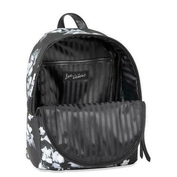 VICTORIA’S SECRET ACCESSORIES Midnight Blooms Small City Backpack Size 10X7X4